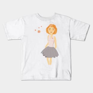 Dreamgirl - Princess of the summer seasons Kids T-Shirt